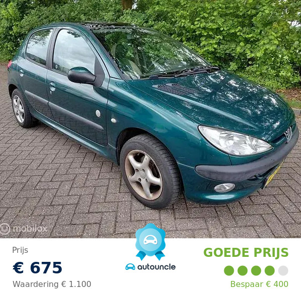 Roland Garros | Peugeot 206 – Vergelijk prijzen van 11 | Vanaf € 675